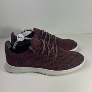 Allbirds Tree Runners Mens Size 10 Burgundy Athletic Sneaker